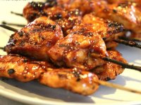 Szechuáni Szaftos Grillcsirke Saslik