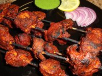 Indiai Tandoori Tikka Csirkehús Saslik