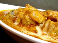 Sáfrányos Csirke - Indiai Mughlai Kesar Murg