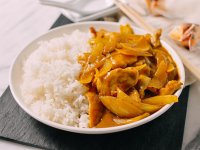 15 perces Csirke Curry - mint az Étteremben