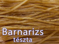 Barnarizs Tészta - Gluténmentes 400g