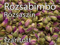 Rózsabimbó - Rózsaszín, szárított 10g