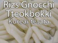 Tteokbokki - a Koreai Rizs Gnocchi 3x200g