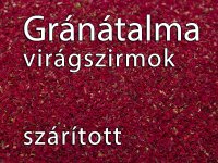 Gránátalma virágszirom - morzsolt 10g