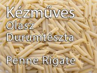 Olasz Kézműves Tészták - Penne Rigate Csőtészta