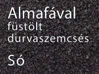 Füstölt Durvaszemcsés Só - Hideg, Almafa füstölés