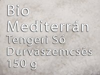 Mediterrán Bio Tengeri Só - durvaszemcsés 150g