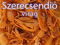 Szerecsendió virág, egész