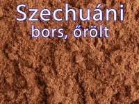 Szechuáni bors, őrölt