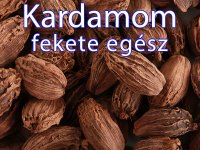 Kardamom, fekete, egész