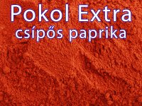 Pokol Extra Csípős Paprika őrlemény