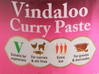 Vindaloo Curry Paszta, Pasco