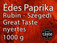 Paprika, Édes, Díjnyertes Szegedi - Rubin 1kg