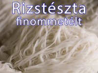 Rizstészta - Finommetélt, Vermicelli 400 g