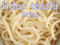 Udon tészta, friss