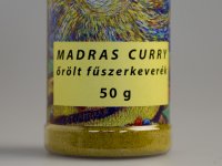 Madras Curry Fűszerkeverék - Fűszerszóróban 50g