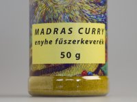 Madras Curry Enyhe Fűszerkeverék - Fűszerszóróban 50g